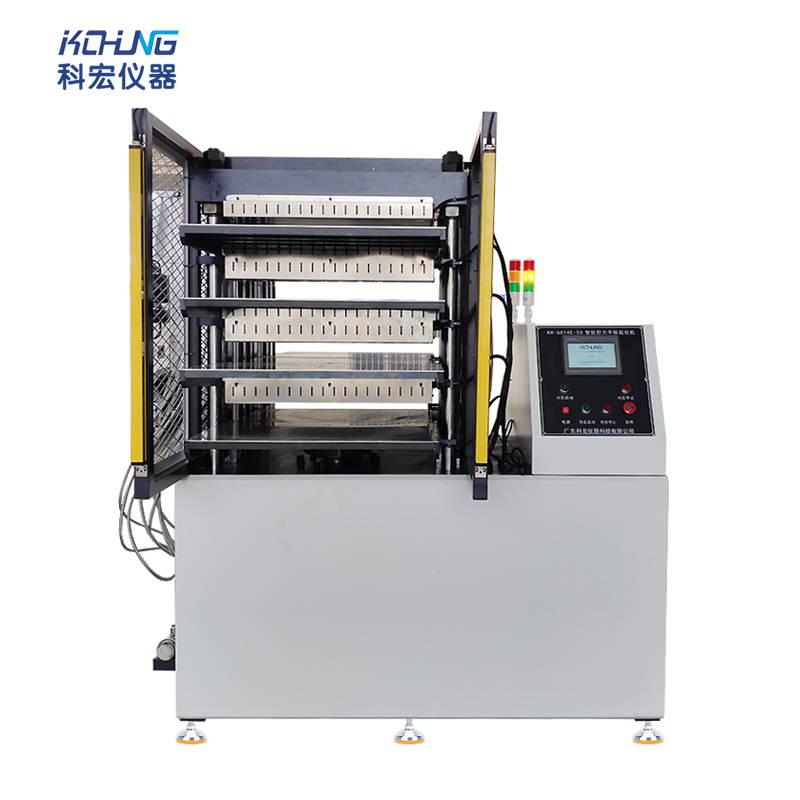 KH-6014E 智能控力平板硫化機【電加熱+水冷】